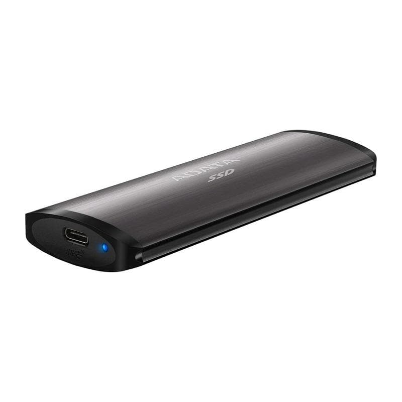 SSD extern ADATA SE760, 1 TB, USB 3.2 Gen 2, Titanium — miniatură