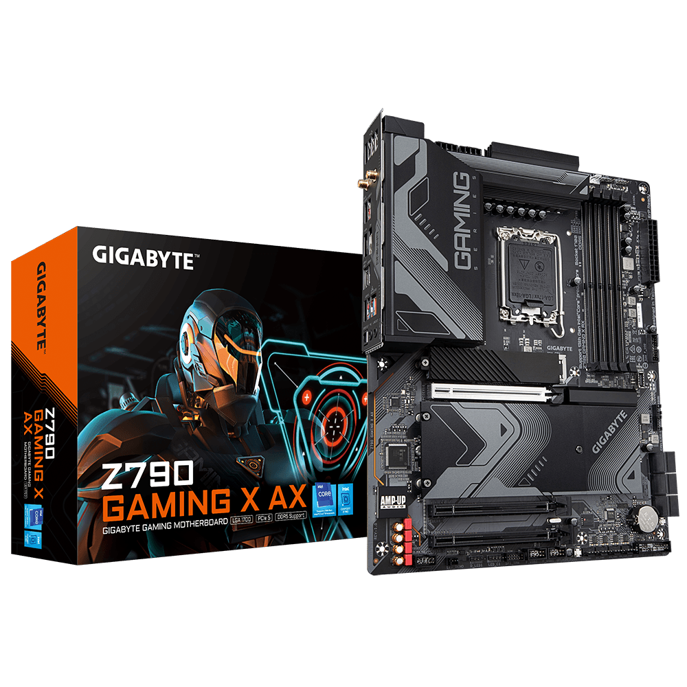 Placa de baza Gigabyte Z790 GAMING X AX, LGA 1700, DDR5, ATX