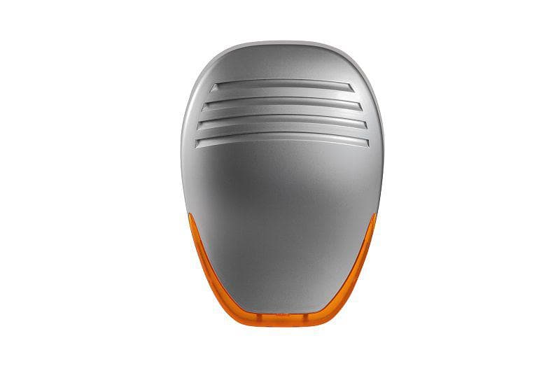Sirena de alarma pentru exterior, Venitem HEMA L MG Matt grey, design Italia, security grade 3, nivel acustic 110dB carcasa ABS culoare gri mat, Flash LED, tamper pentru deschidere si demontare, sunete si durata programabile, numararea alarmelor, microprocessor self-test of: battery, speaker and