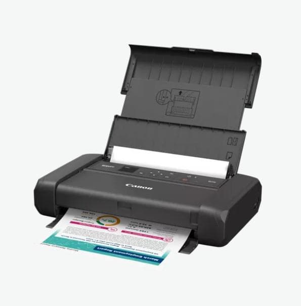 Imprimanta inkjet Canon MAXIFY BX110, A4 Color, format A4, USB + Wi-Fi — miniatură