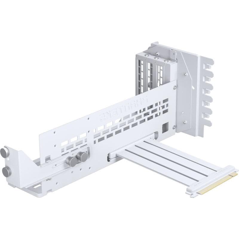 PHANTEKS Vertical GPU Bracket White, PCIe-Standard 4.0 x16 Riser Cable, DRGB 220mm — miniatură