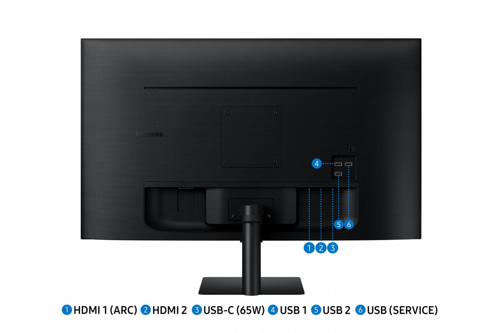 Monitor Samsung 32" LS32DM702UUXDU — miniatură
