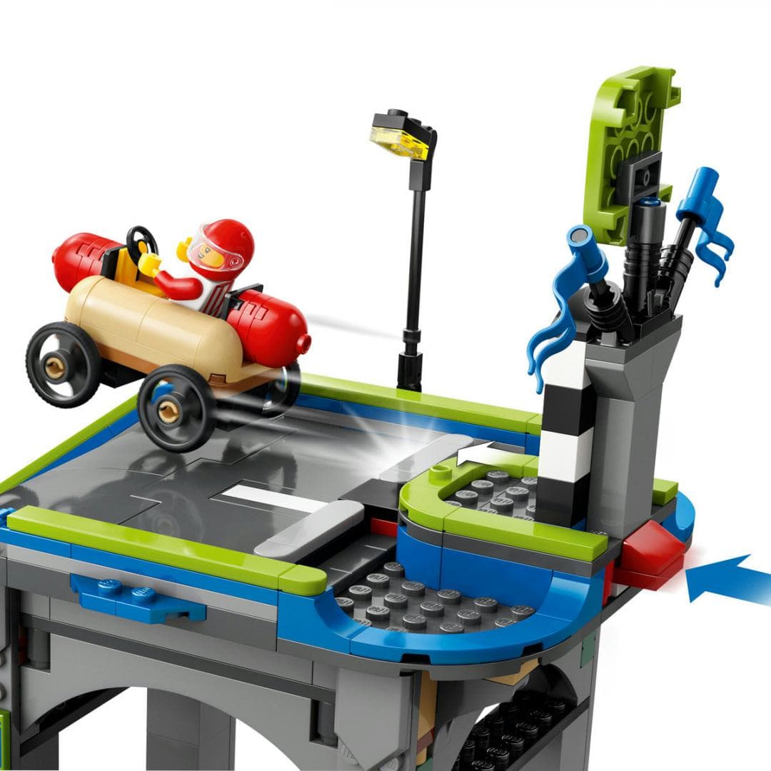 FARA LIMITE: RAMPA PENTRU CURSE DE MASINI, LEGO 60460 — miniatură