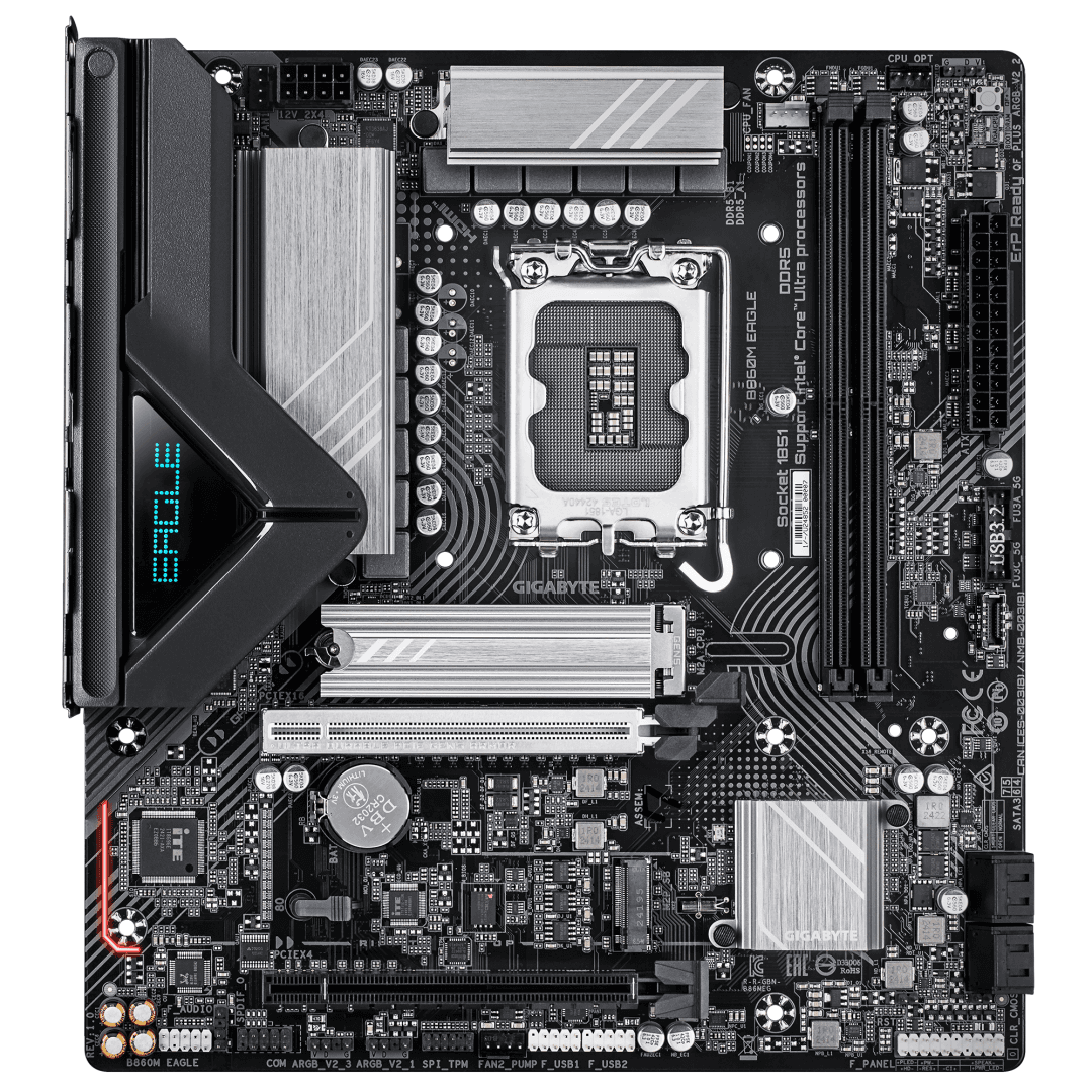Placa de baza Gigabyte B860M EAGLE, Socket 1851, DDR5, Micro-ATX — miniatură