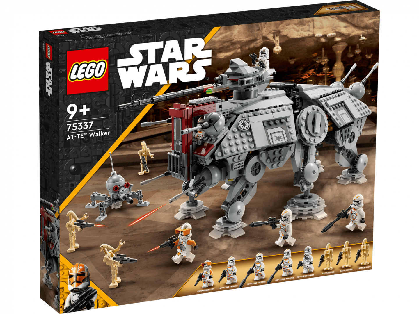 STAR WARS AT-TE WALKER, LEGO 75337 — miniatură