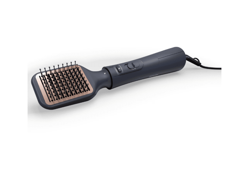 Perie cu aer cald Philips Seria 5000 BHA530/00, 1000W, tehnologie de distributie uniforma a caldurii, de 4 ori mai multi ioni, 5 accesorii, diametru perie 38mm, setare temperatura de ingrijire si aer rece, accesoriu de volum, infuzata cu ulei de argan — miniatură
