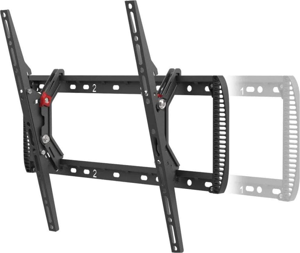 Suport perete Barkan Tilt TV Wall Mount 13" - 90", Max 60Kg, VESA 600x400, Negru