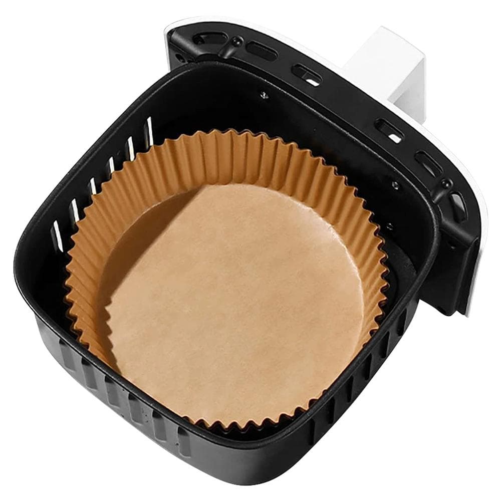 PAPER TRAY SET FOR HOT AIR FRYER HEINNER HAF-PPROUNDC20, 100PCS/SET — miniatură
