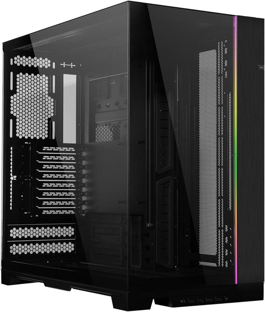 Carcasa Lian Li O11 Dynamic EVO XL, RGB, Full Tower, Black