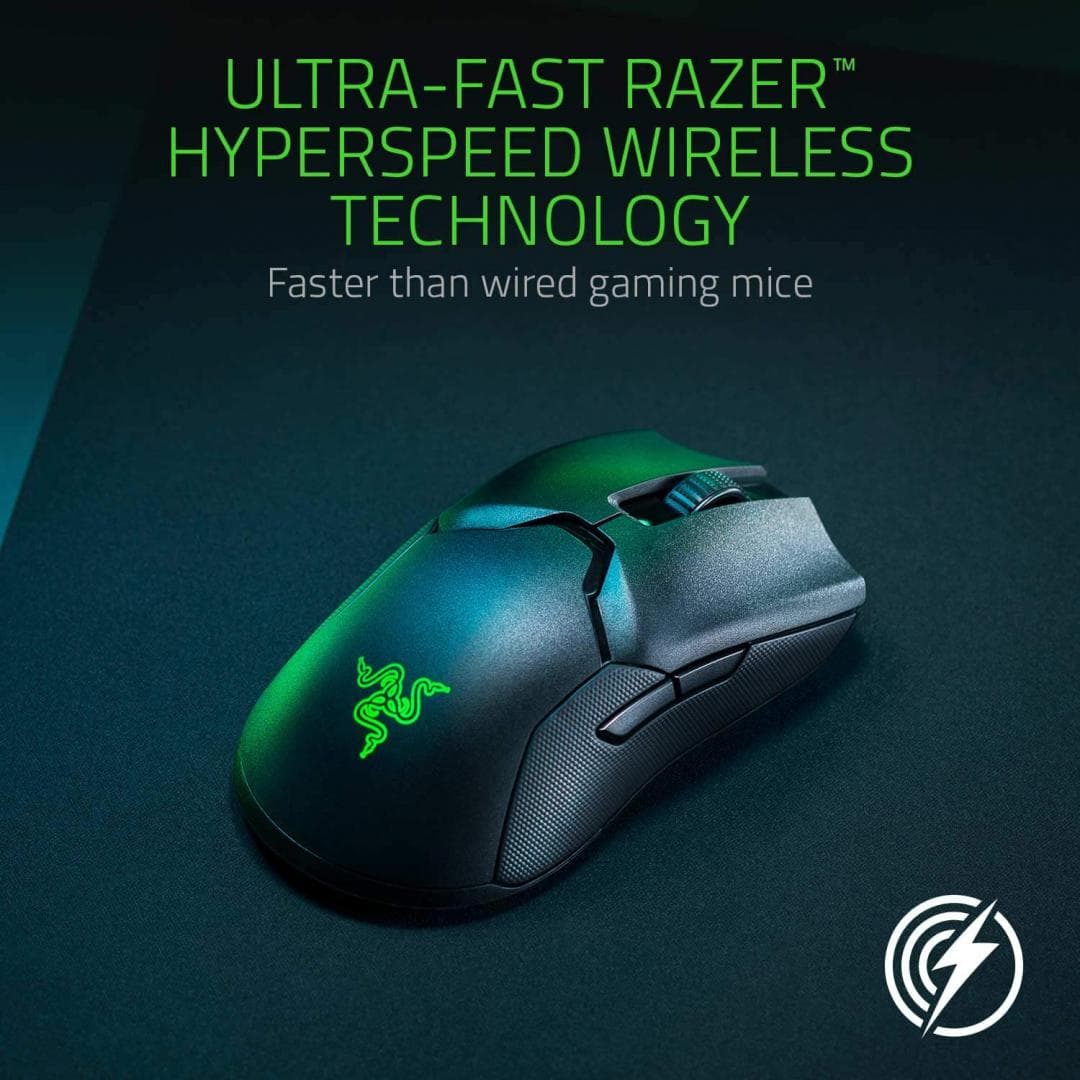 Mouse Gaming Wireless Razer Viper Ultimate, 20000 dpi, negru — miniatură