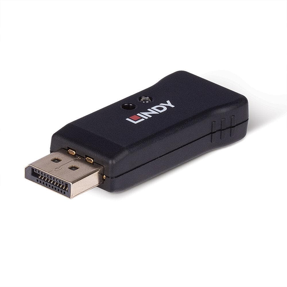 Emulator 1.4 Lindy EDID, latime de banda suportata 32.4 Gbps, rezolutie maxima 7680x4320@30Hz 4:4:4 8bit, negru — miniatură