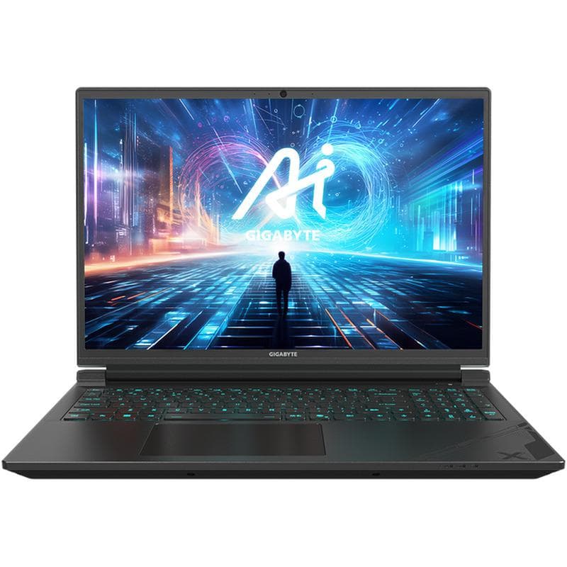 Laptop Gaming GIGABYTE G6X, cu procesor Intel Core i7 13650HX, 16'' IPS, 16 GB DDR5, 1 TB, NVIDIA GeForce RTX 4060, 8GB GDDR6, Fara OS — miniatură