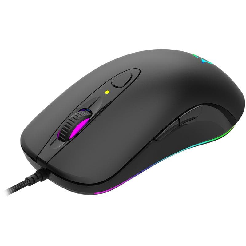 Mouse Gaming AQIRYS Orion, 16000 dpi, Negru — miniatură