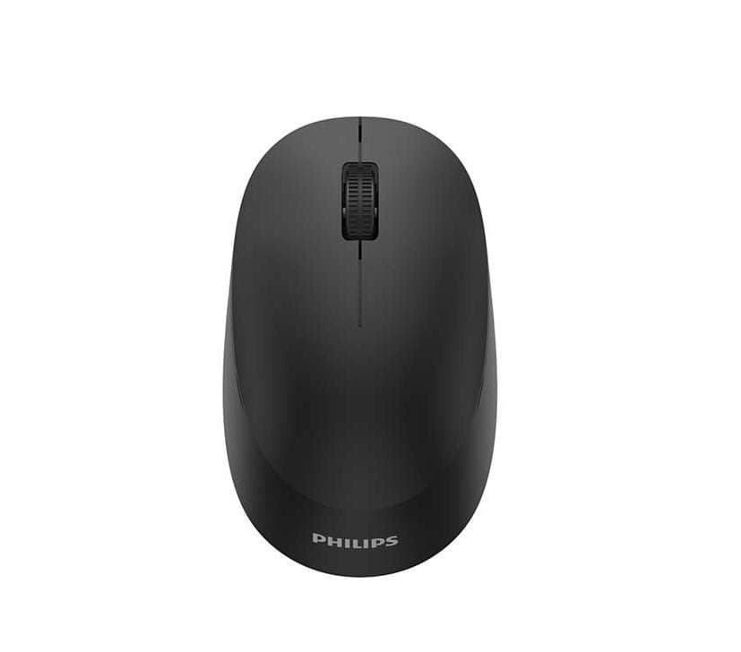 Mouse Wireless Philips SPK7407B/00, 1600 dpi, negru
