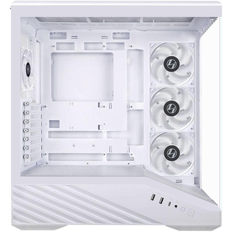 Carcasa LIAN LI Vector V100, RGB, Mid Tower, White — miniatură