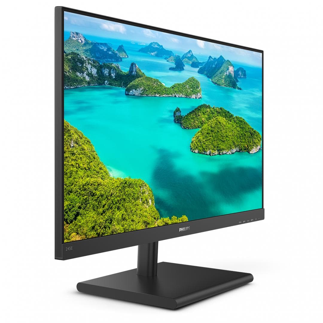 Monitor Consumer Philips 245E1S/00, 23.8", 2560 x 1440 pixeli, Black — miniatură