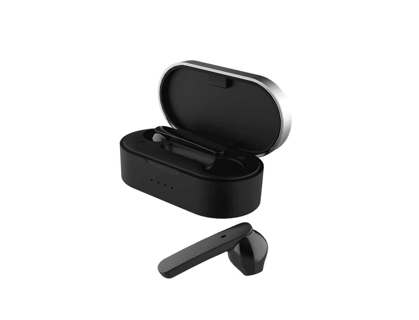 Casti In-ear AKAI BTE-J10B, Wireless, Negru