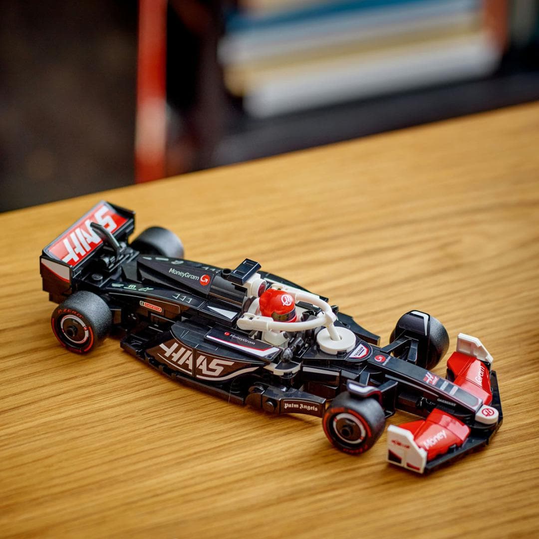 MASINA DE CURSE MONEYGRAM HAAS F1, TEAM VF-24, LEGO 77250 — miniatură