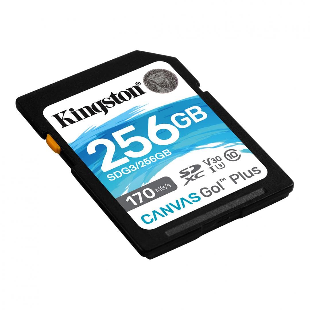 Card de Memorie SDXC Kingston Canvas GO Plus, 256GB, Class 10 — miniatură