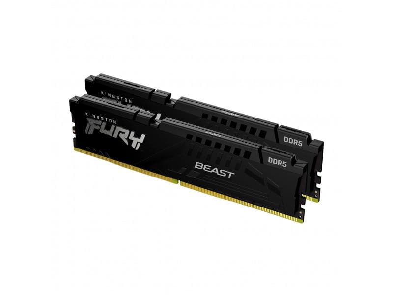 Memorie RAM Kingston FURY Beast, 32GB DDR5, 6000MHz, CL40