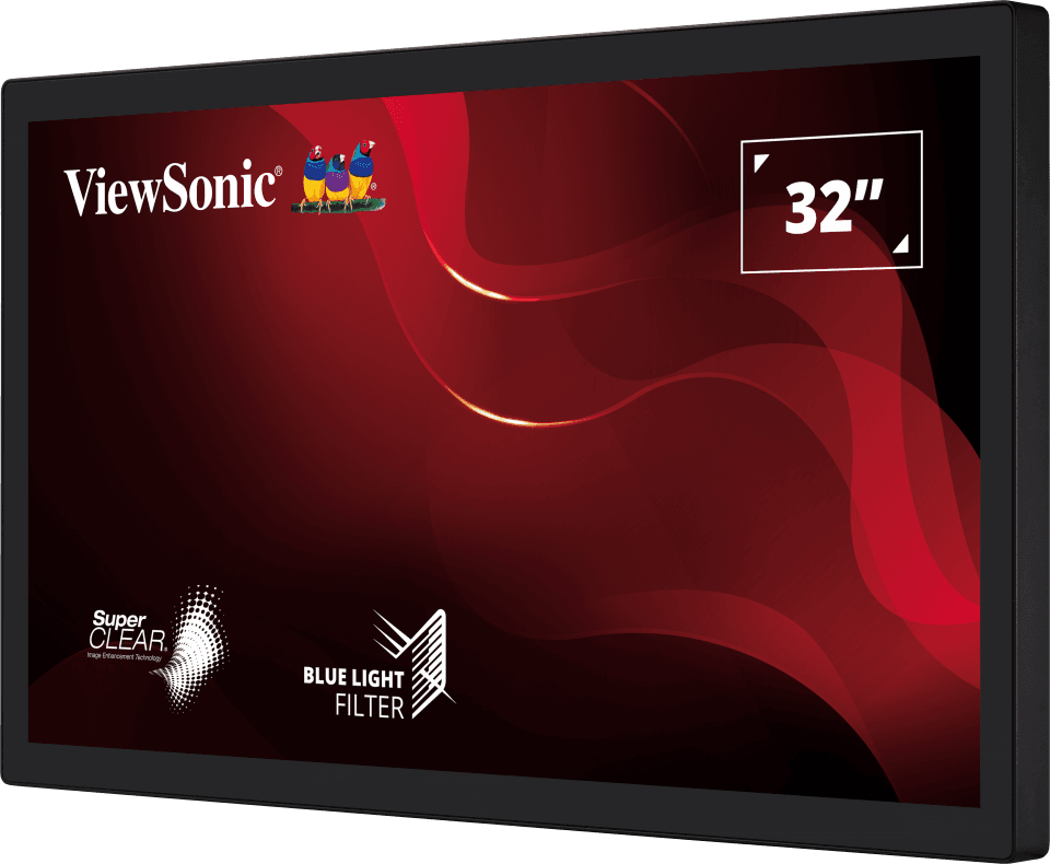 Monitor Consumer ViewSonic TD3207, 32", 1920 x 1080 pixeli, Touchscreen, Black — miniatură
