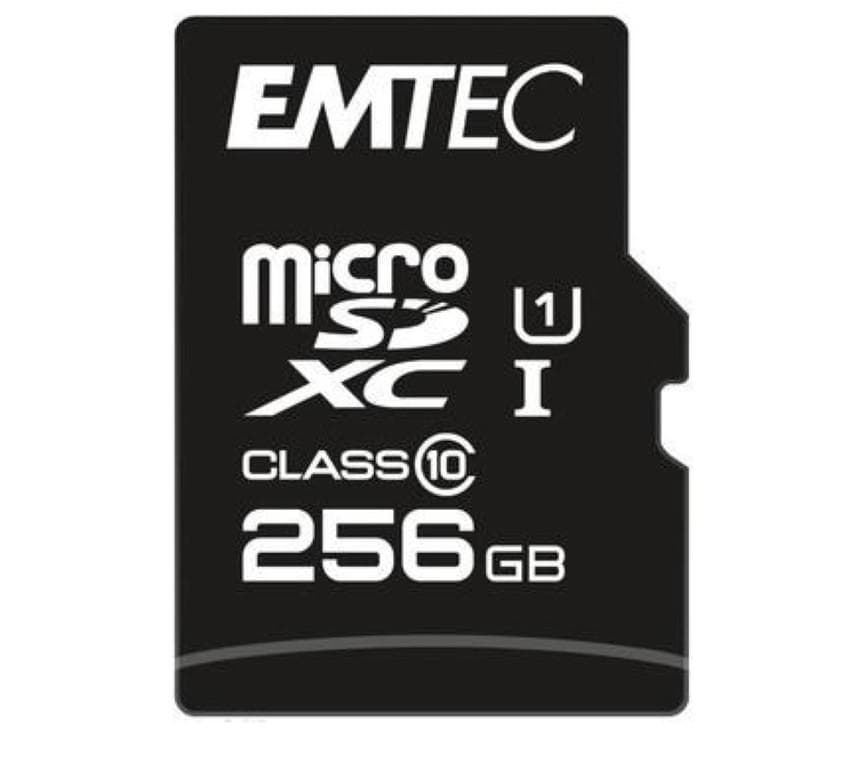 Card de Memorie MicroSDHC EMTEC, 256GB, CLASS 10 UHS-I