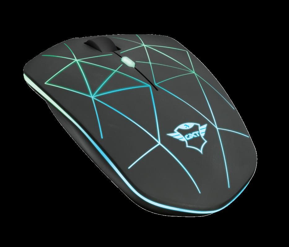 Mouse Gaming Wireless Trust GXT 117 Strike, 1400 dpi, Negru — miniatură
