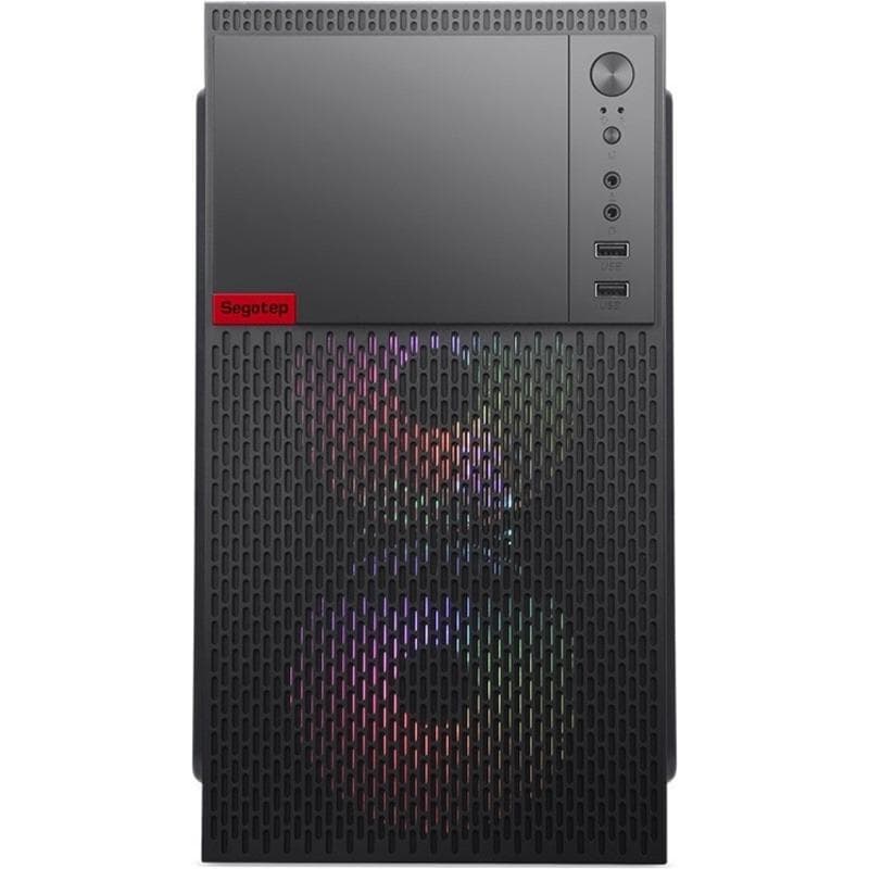 Carcasa Segotep Knight W3, RGB, Mini Tower, Black — miniatură