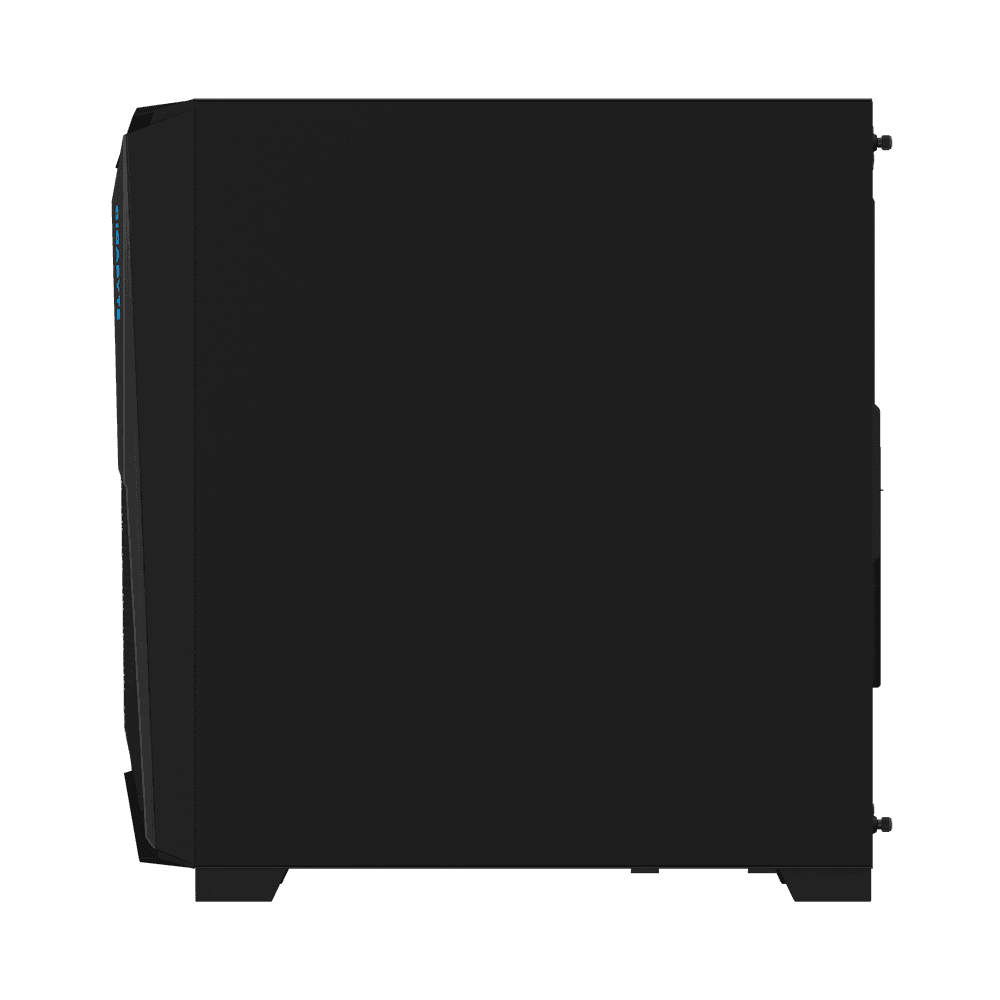 Carcasa GIGABYTE C301 GLASS, RGB, Mid Tower, Black — miniatură
