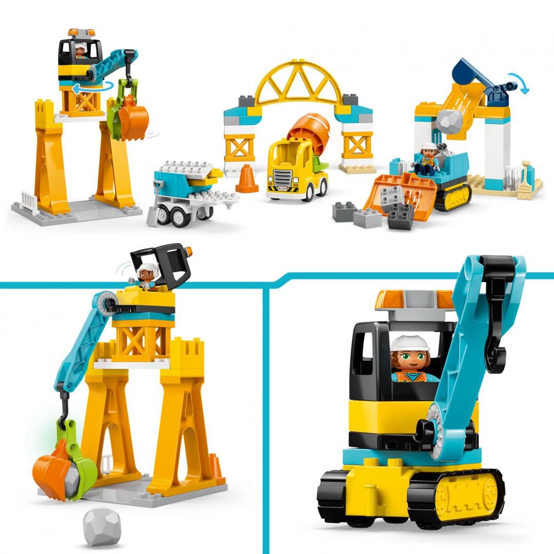 SANTIER SI VEHICULE DE CONSTRUCTII LEGO10476 — miniatură