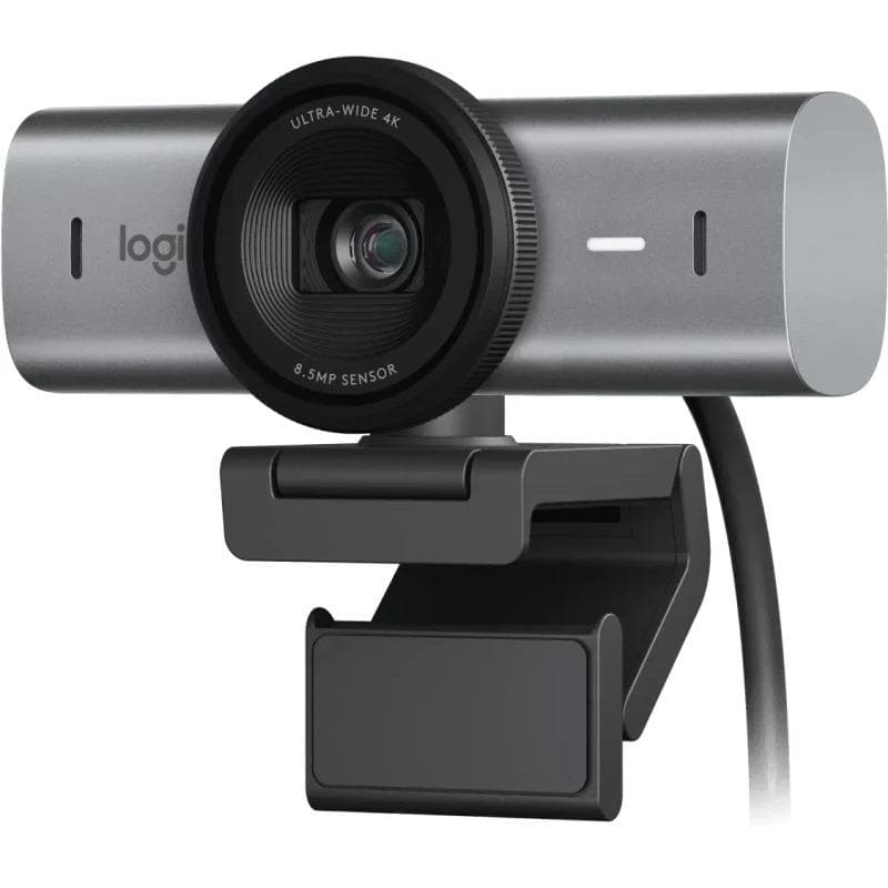 Camera Web Logitech MX Brio, rezolutie video 4K, USB-C, Grafit