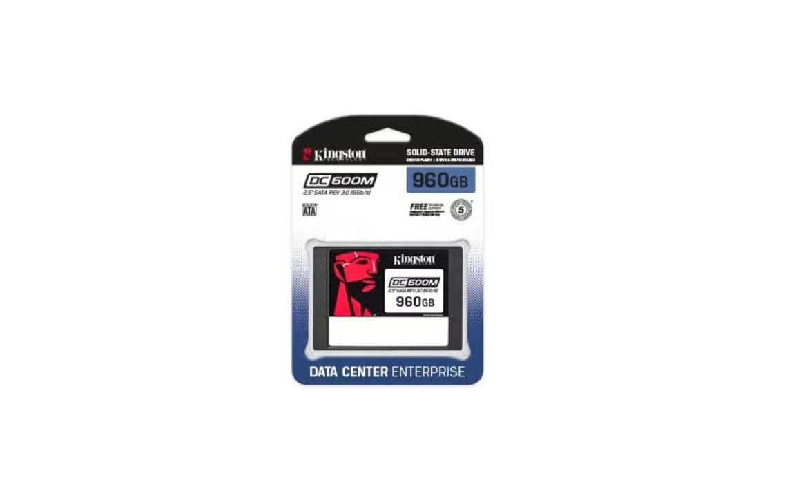 SSD intern Kingston DC600M, 960 GB, SATA, 2.5 inch — miniatură