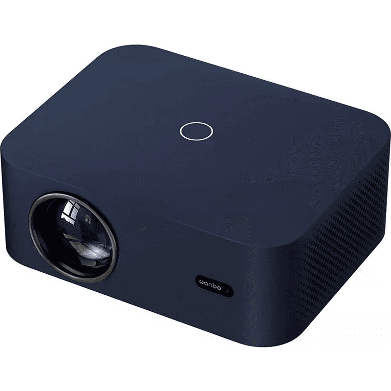 XIAOMI WANBO X2 MAX PROJECTOR BLUE, 450ANSI, 1080P, ANDROID 9.0, AUTO FOCUS, WIFI6 — miniatură