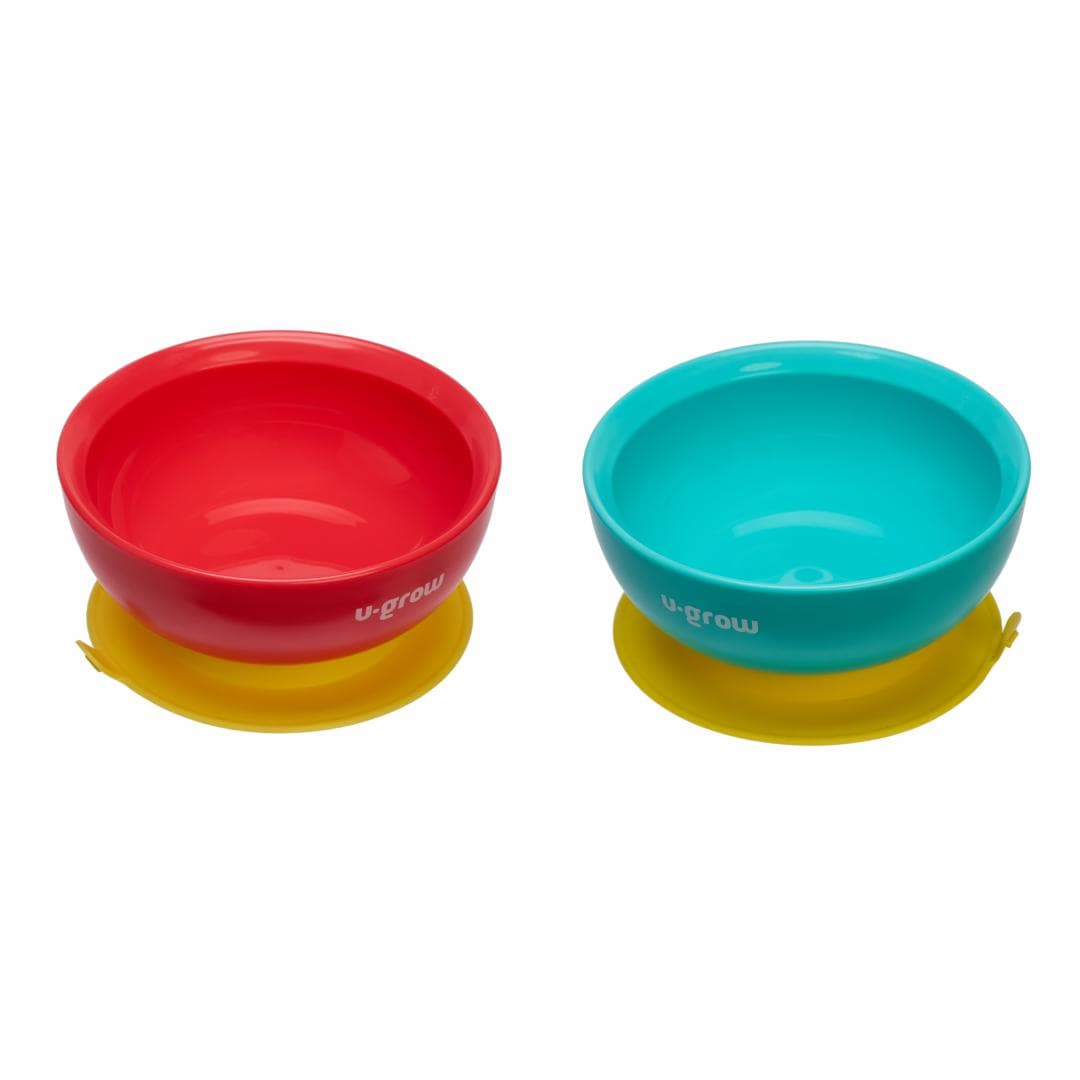 Set 2 boluri cu ventuza, 340 ml, U-Grow — miniatură