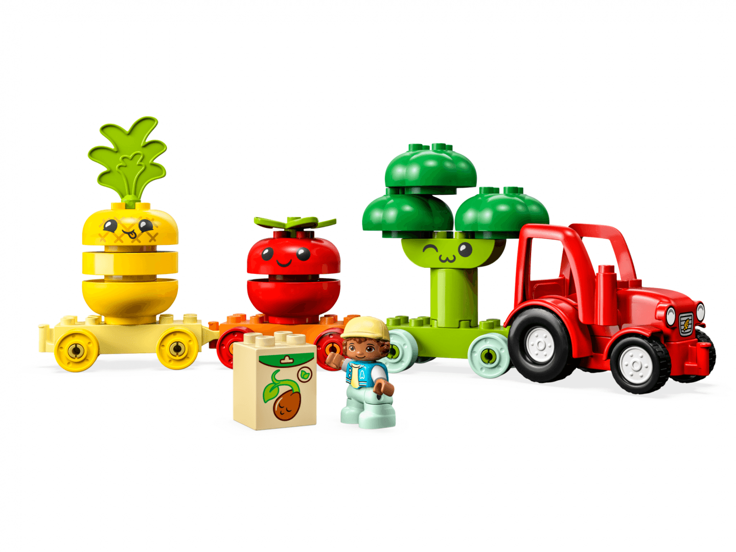TRACTORUL CU FRUCTE SI LEGUME,LEGO 10982 — miniatură
