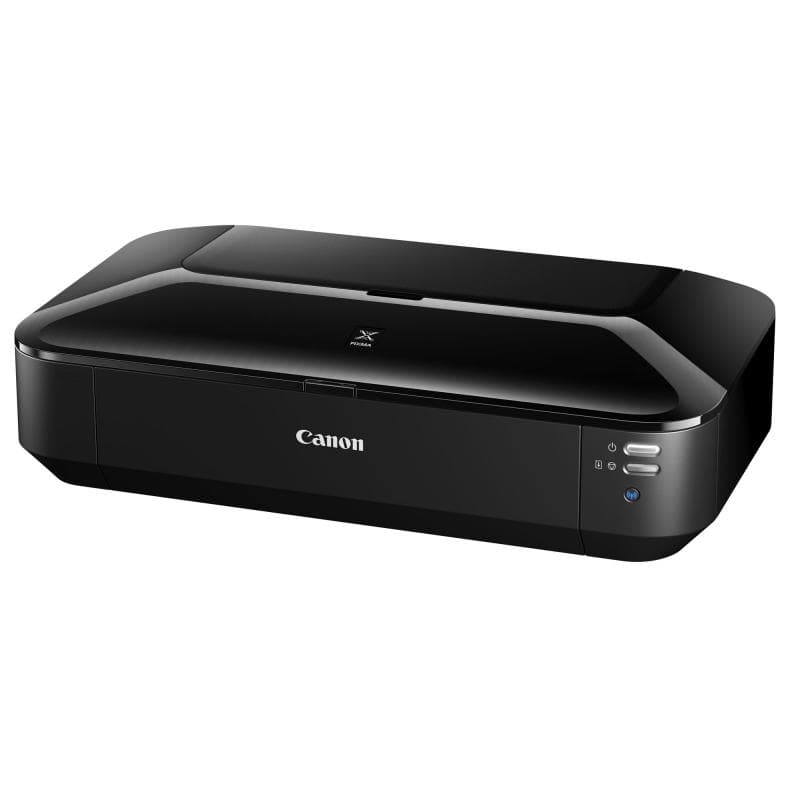 Imprimanta inkjet color Canon Pixma IX6850, dimensiune A3+, viteza max 14,5ipm alb-negru, 10,4ipm color, rezolutie 9600x2400dpi, alimentare hartie: 150 coli, imprimare fara margini, Direct Disc Print, volum de printare lunar: max 12000 pagini, interfata USB, Wi-fi IEEE802.11 b/g/n, PIXMA Printing — miniatură