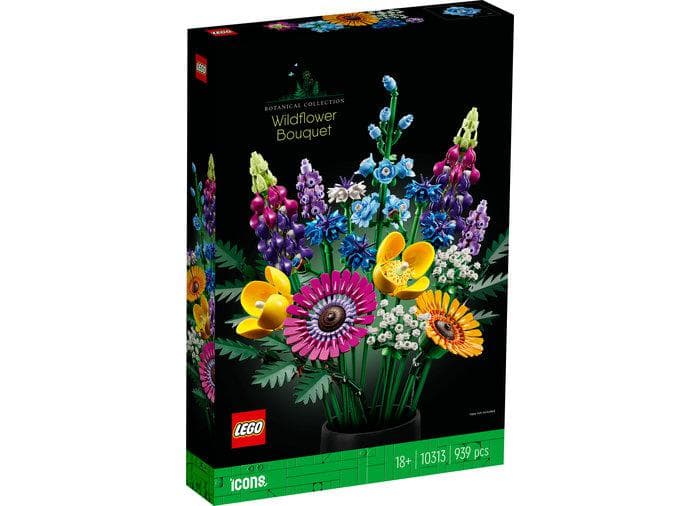 BUCHET FLORI DE CAMP, LEGO 10313 — miniatură