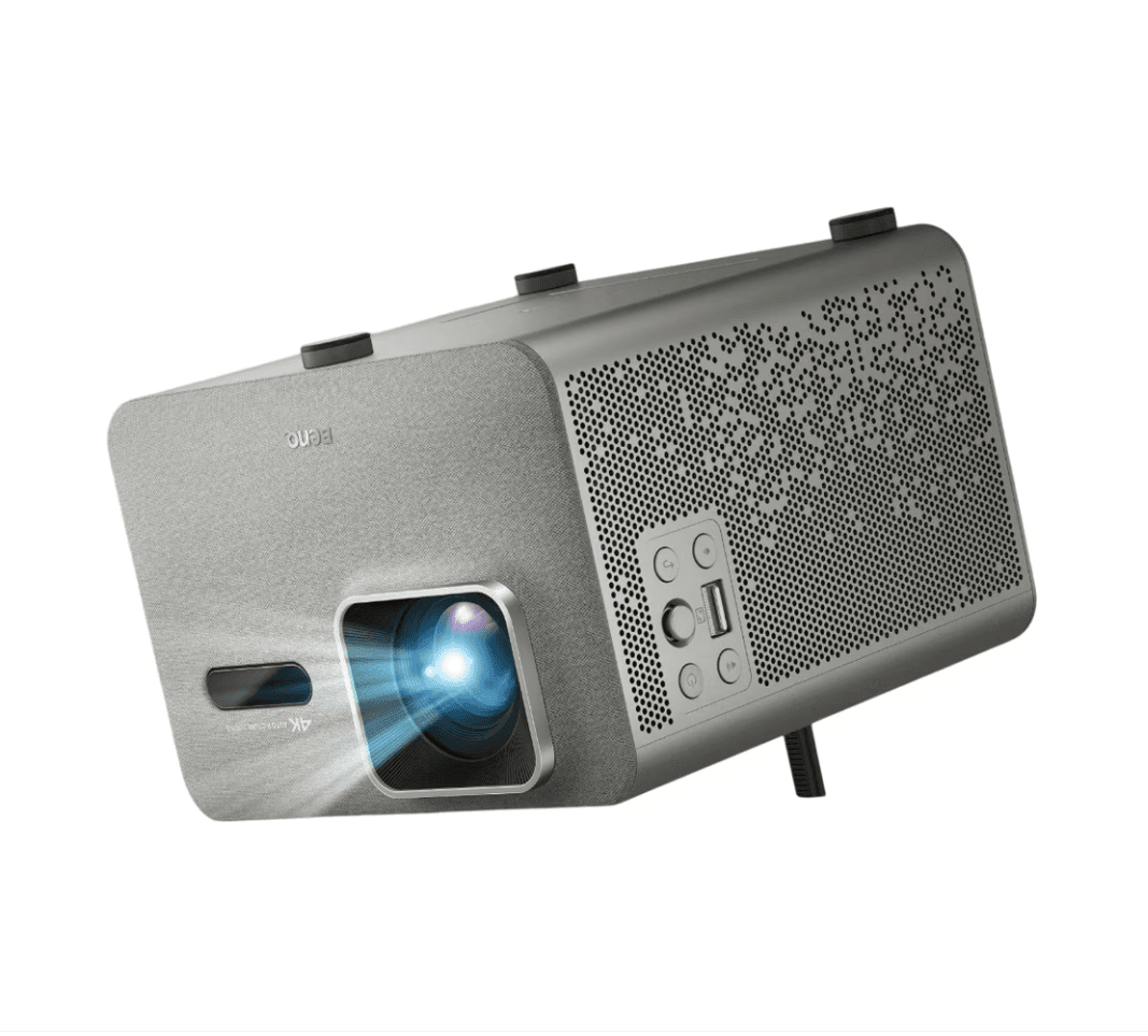Videoproiector BenQ TK705i, 4K home cinema+ gaming, 3.000 lumeni, 16:9, 600.000:1, LED 20.000- 30.000 ore, zoom 1.3x, HDR10+, HLG, HDMI, USB tip A, USB tip C, Declansator c.c. 12V (mufă 3,5mm), boxa 8W, telecomanda cu baterii incluse, Smart Home, Google TV (Android 11) integrat, Bluetooth 5.2 — miniatură