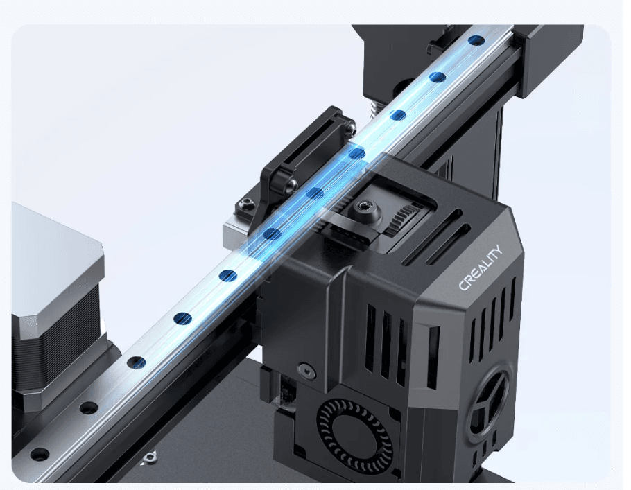 Imprimanta 3D Creality ENDER-3 V3 KE, Precizie +/-0.1mm, Diametru filament: 1.75mm, tip filament compatibil:PLA, PETG, ABS, TPU(95A), ASA, temperatura duza:300 C, duza: :0.4mm, Format: STL/OBJ/AMF,Viteza printare max: 500mm/s, Display 4.3" Touchscreen Dimensiuni printare: 220*220*240mm, dimensiuni — miniatură
