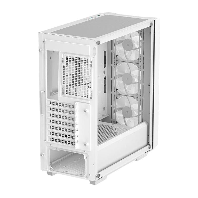 Carcasa DEEPCOOL CC560 MESH V2 WH, RGB, Mid Tower, White — miniatură