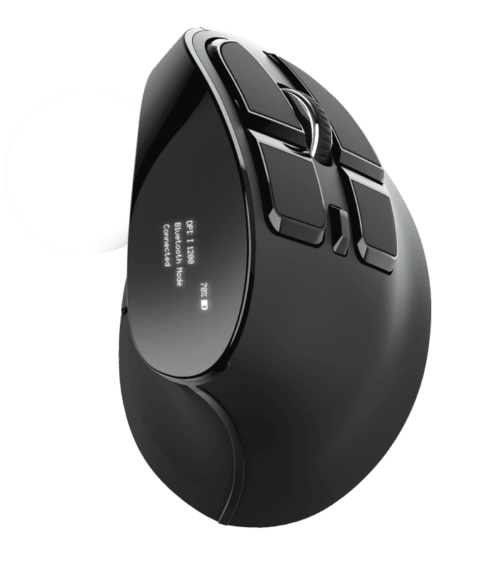 Mouse Wireless Trust Voxx, 2400 dpi, Negru