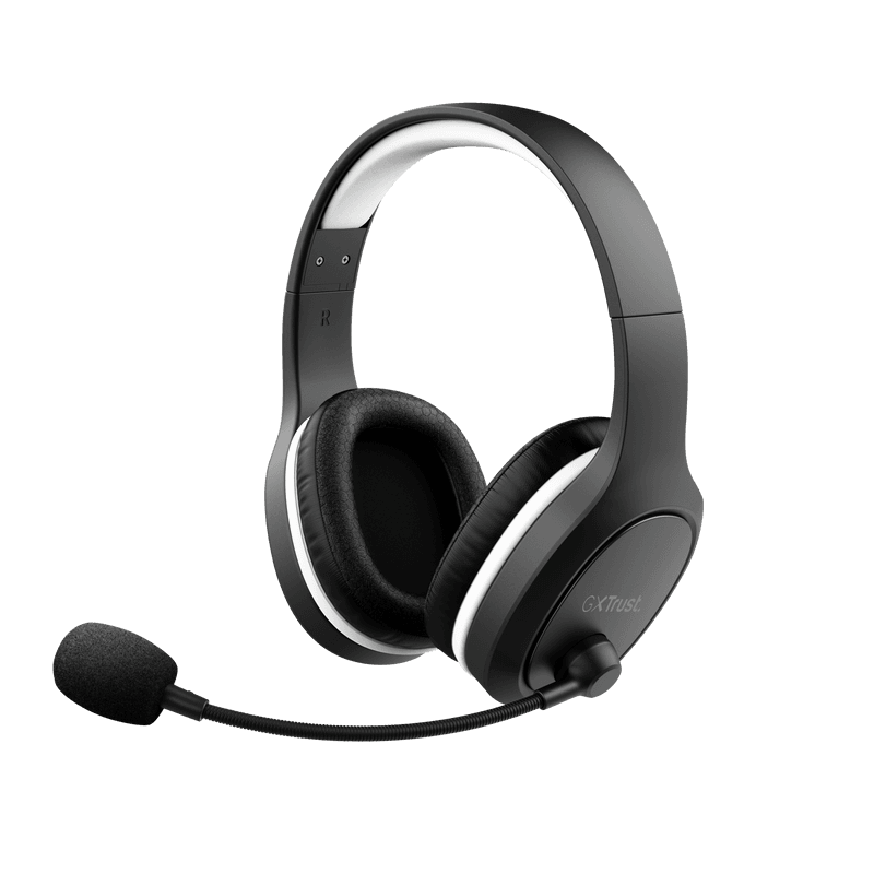 Casti Gaming Head-band Trust GXT 391 Thian, Wireless/Wired, Multicolor — miniatură