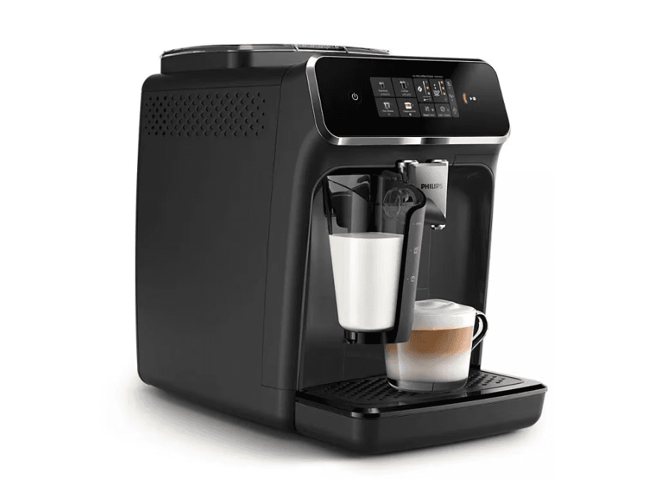 Espressor cafea automat Philips Series 2000 EP2334/10, Sistem spumare LatteGo, Filtru AquaClean, 1.8l, 15 bari, Negru — miniatură