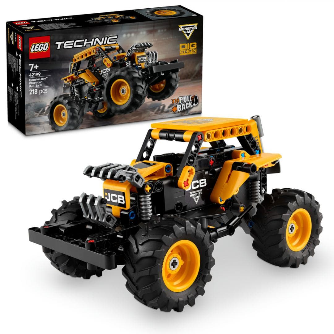 MONSTER JAM DIGATRON PULL-BACK,LEGO 2199 — miniatură
