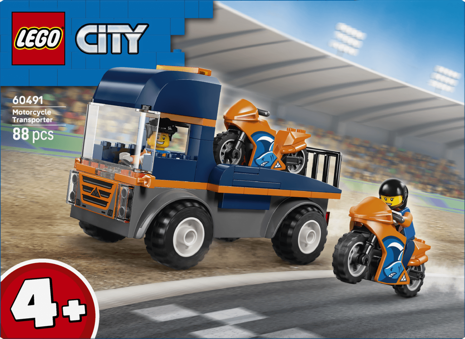 TRANSPORTOR DE MOTOCICLETE LEGO60491 — miniatură