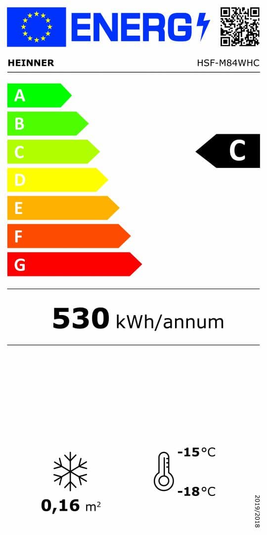 LADA FRIGORIFICA CU CAPAC GLISANT HEINNER HSF-M84WHC — miniatură
