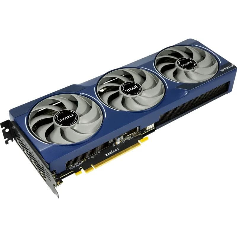 Placa video Sparkle Intel Arc B580 TITAN OC, 12GB GDDR6, PCI Express 4.0, 192-bit — miniatură