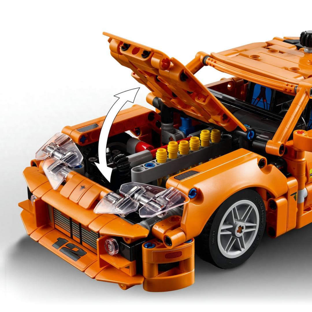FAST AND FURIOUS TOYOTA SUPRA MK4, LEGO 42204 — miniatură