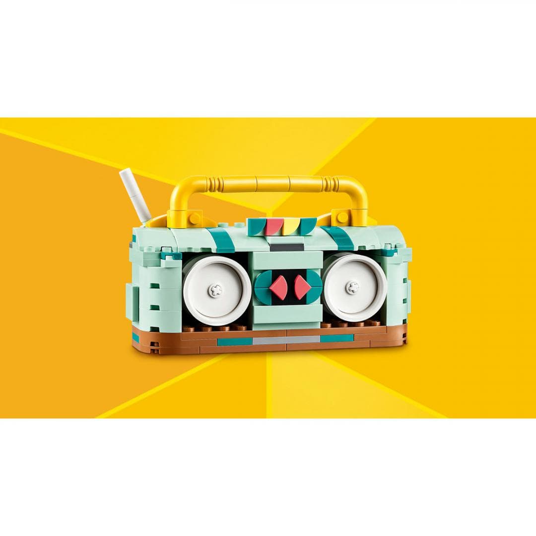 PATINA CU ROTILE RETRO, LEGO 31148 — miniatură
