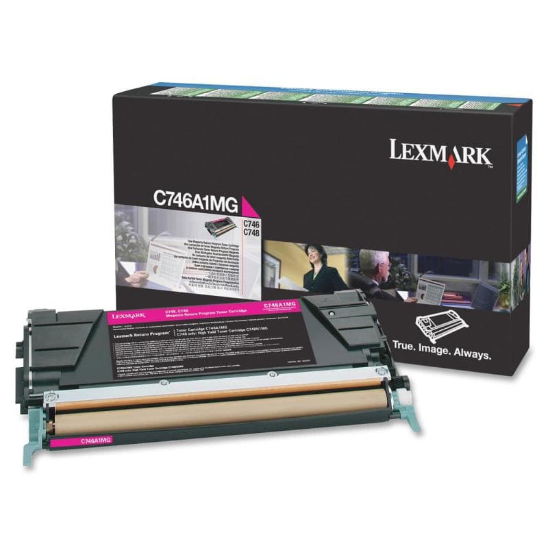 Toner Lexmark C746A1MG, Magenta